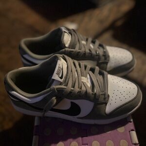 Nike dunk sb olive black and army green